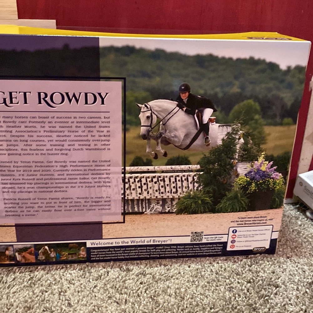 breyer get rowdy UNOPENED - Picture 2 of 2
